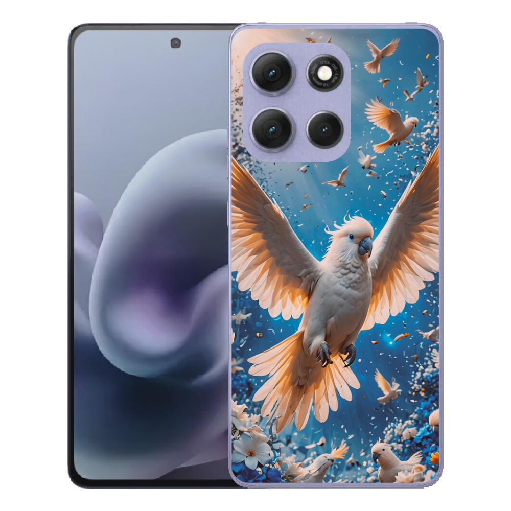 mmCase gélhuzat a Motorola Moto G86 Power 5G-hez – kakadu papagáj