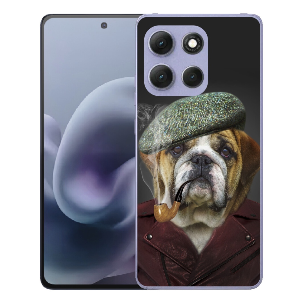 mmCase géltok a Motorola Moto G86 Power 5G-hez – pipázó kutya