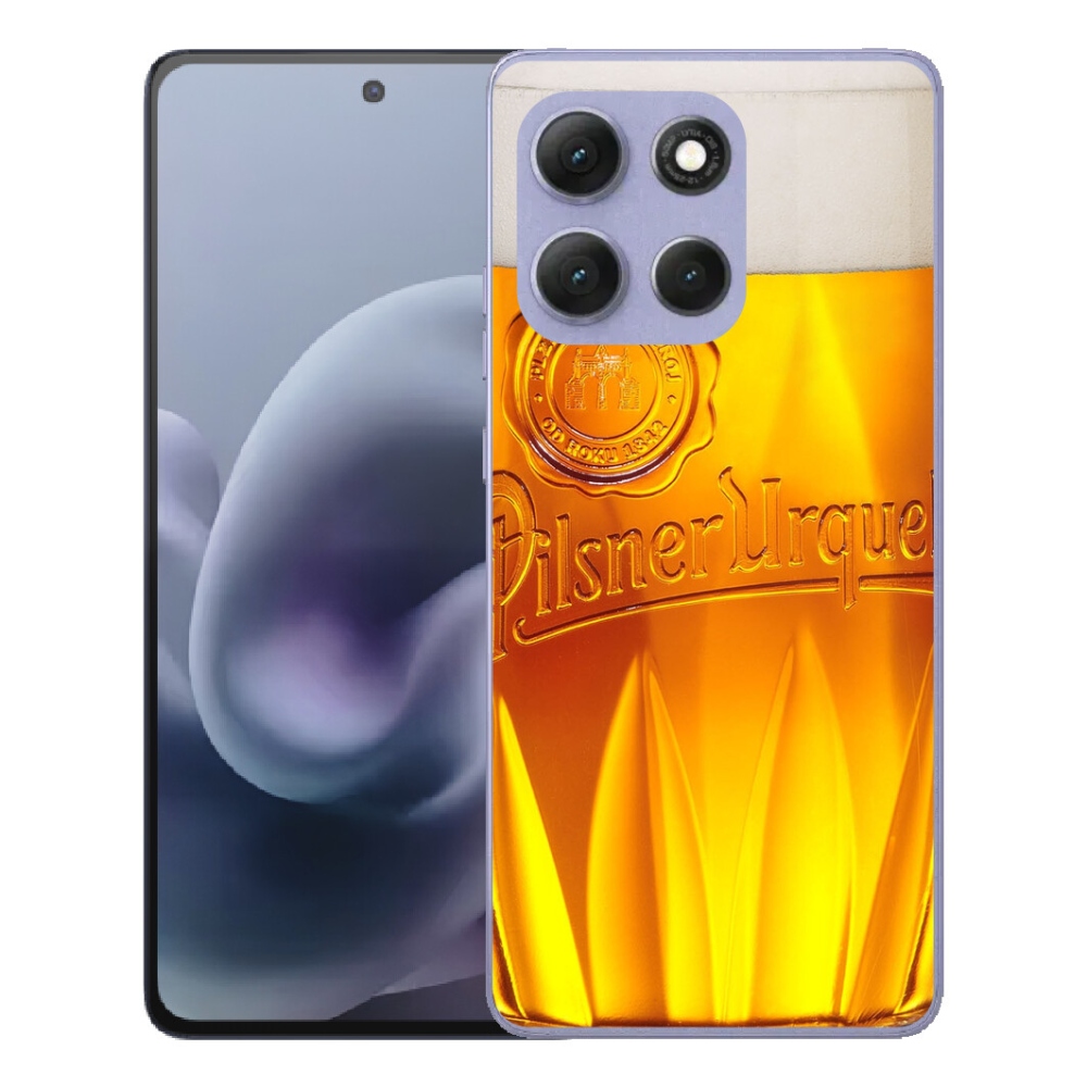 mmCase gélhuzat a Motorola Moto G86 Power 5G-hez – sörszínű