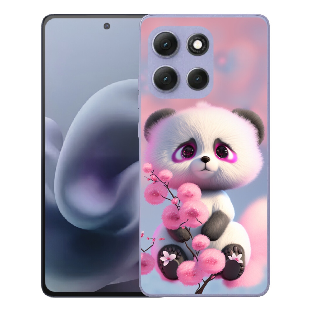 mmCase géltok a Motorola Moto G86 Power 5G-hez – aranyos panda 1