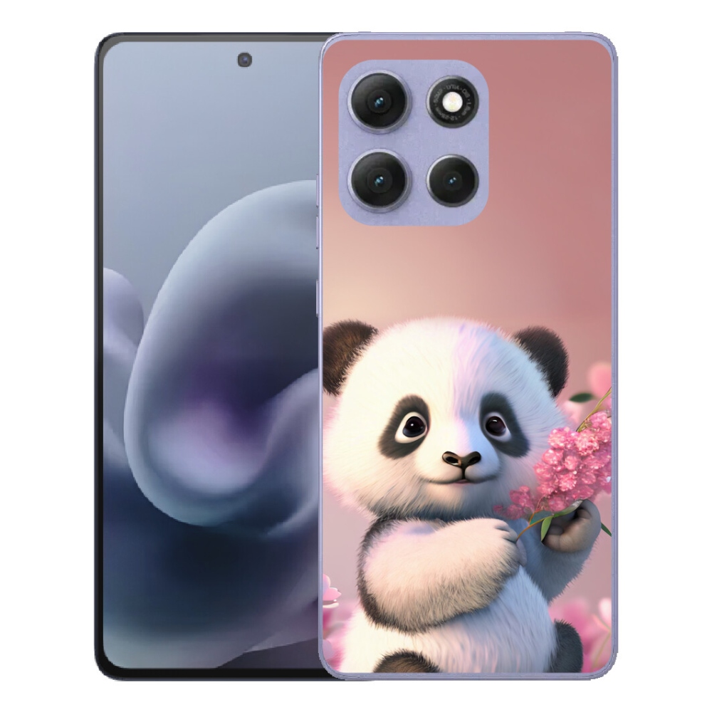 mmCase gél tok a Motorola Moto G86 Power 5G-hez – aranyos panda