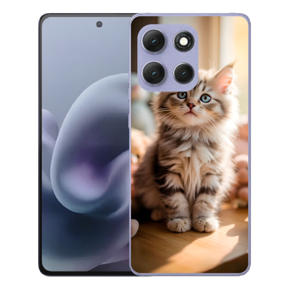 mmCase gél tok a Motorola Moto G86 Power 5G-hez – aranyos cica 10