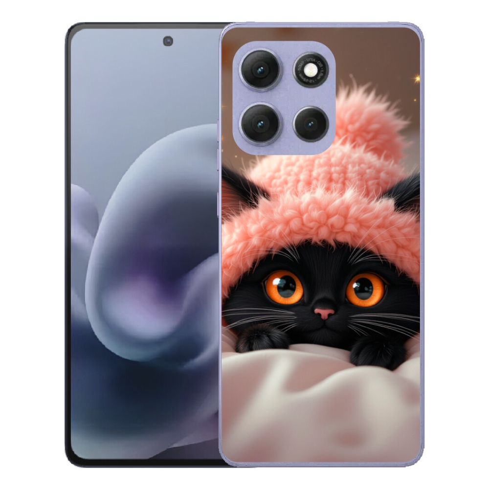 mmCase gél tok a Motorola Moto G86 Power 5G-hez – aranyos cica 7