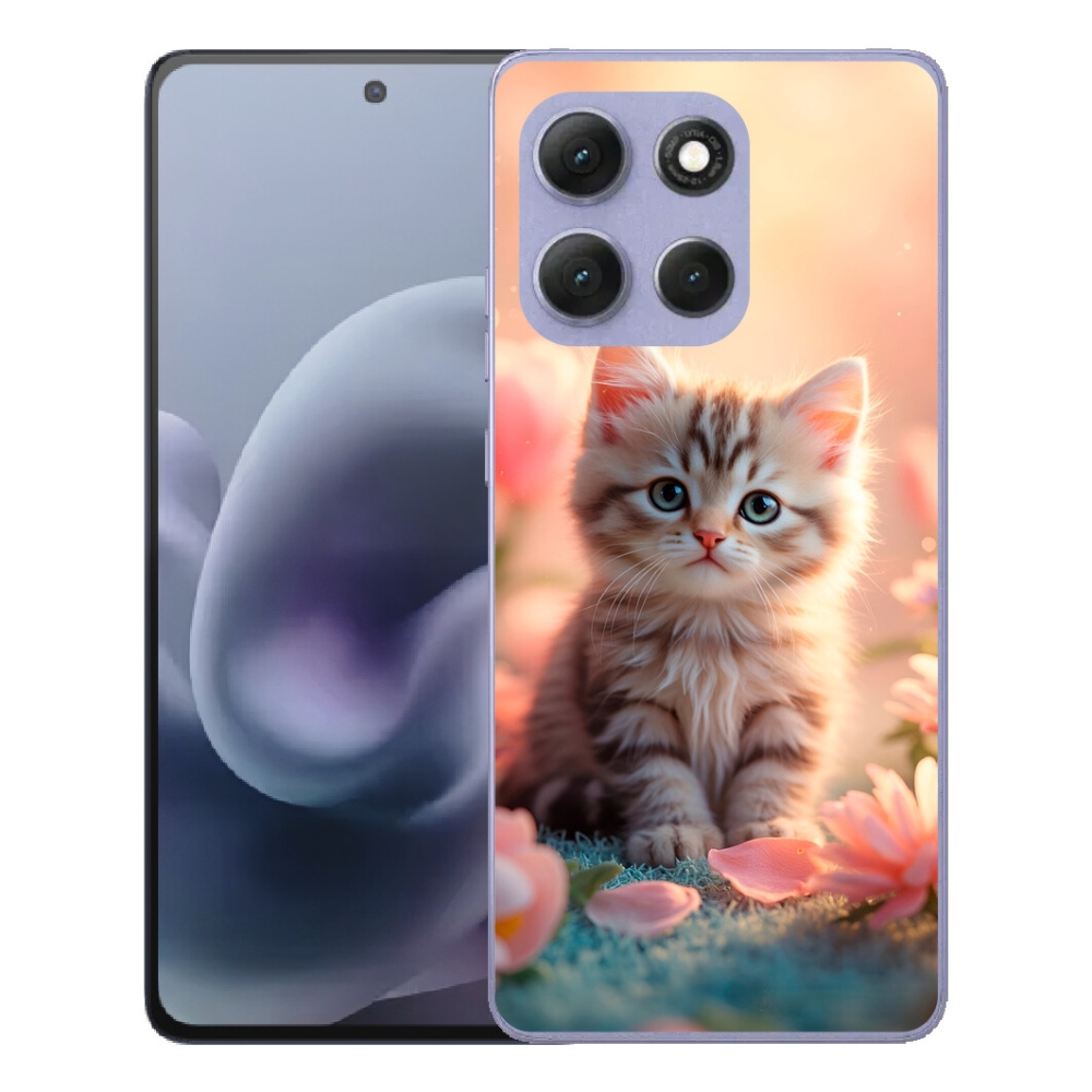 mmCase gél tok a Motorola Moto G86 Power 5G-hez – aranyos cica 8
