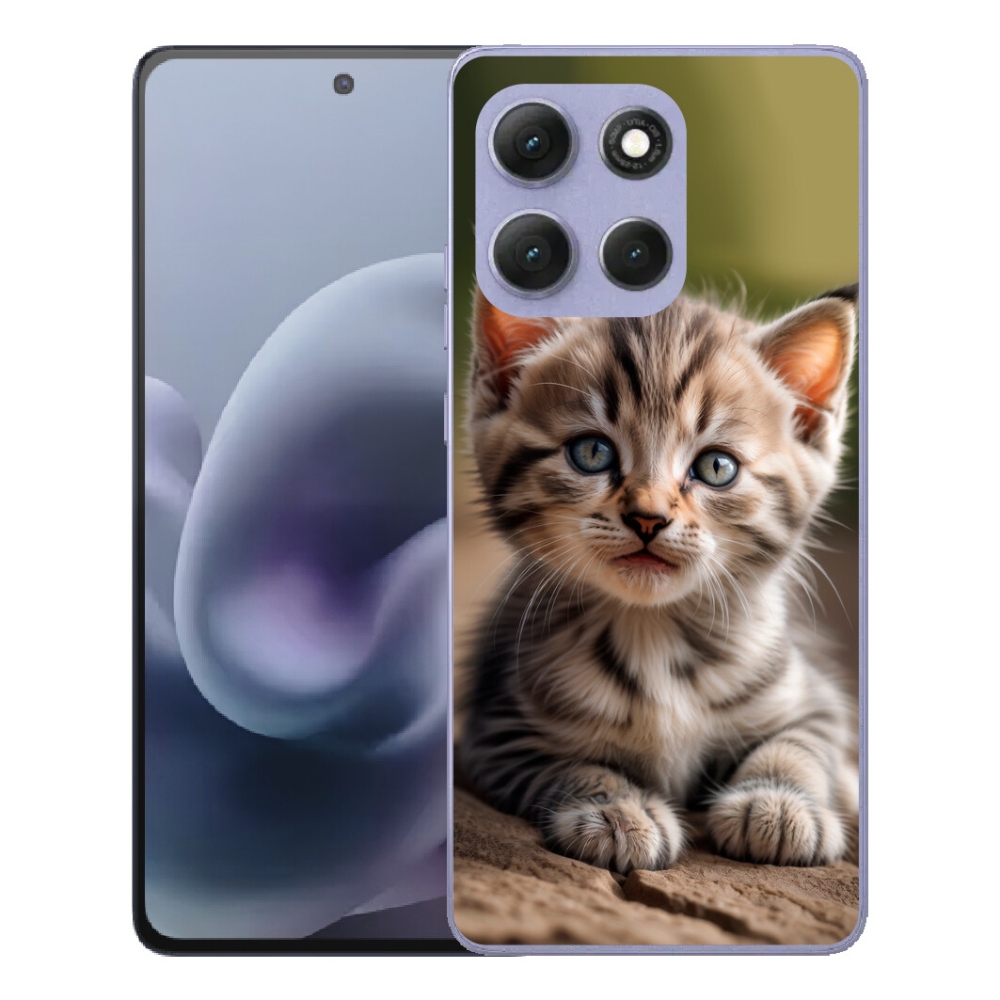 mmCase gél tok a Motorola Moto G86 Power 5G-hez – aranyos cica 9