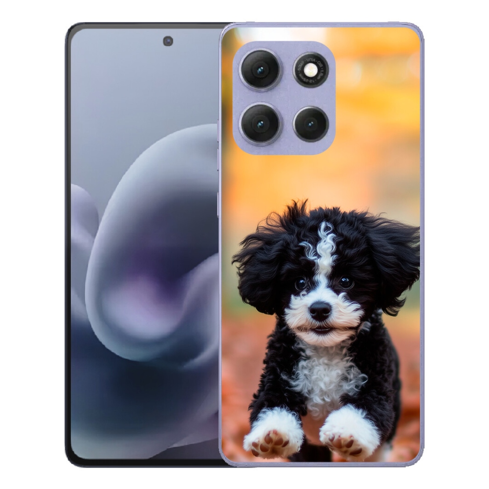 mmCase gél tok a Motorola Moto G86 Power 5G-hez – aranyos kiskutya 2