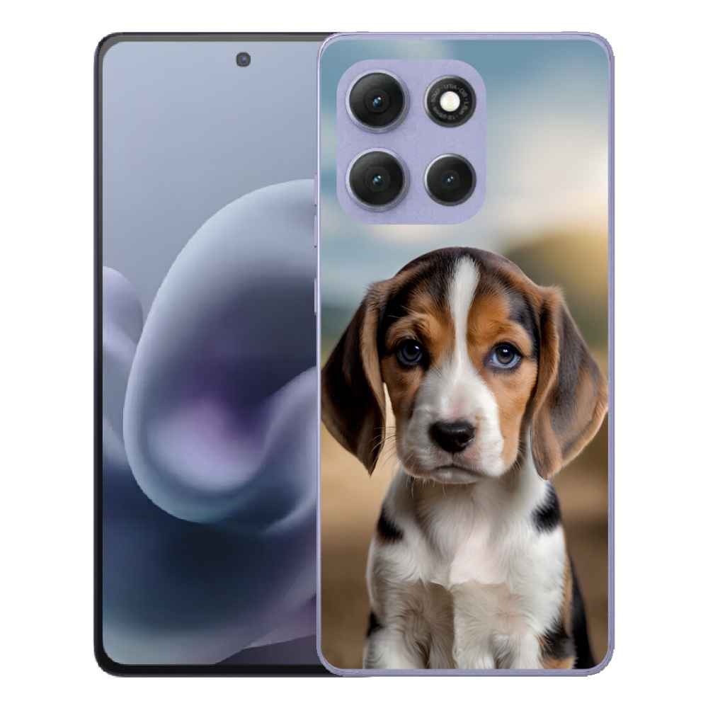 mmCase gél tok a Motorola Moto G86 Power 5G-hez – aranyos beagle