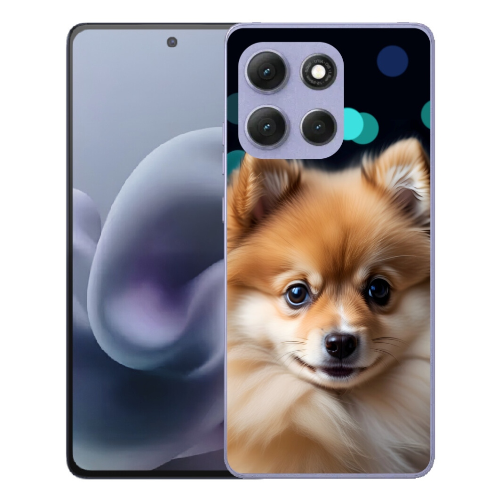 mmCase gél tok a Motorola Moto G86 Power 5G-hez – aranyos pomerániai kutyus