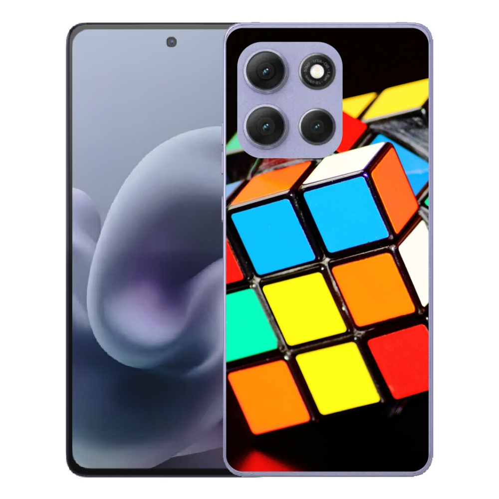 mmCase gél tok a Motorola Moto G86 Power 5G-hez – Rubik-kocka