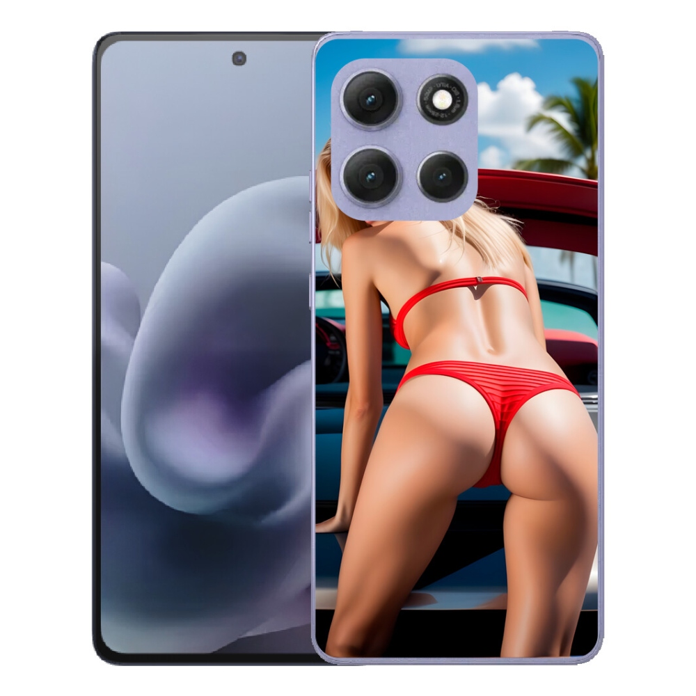 mmCase gélhuzat a Motorola Moto G86 Power 5G-hez – szexi nő 2