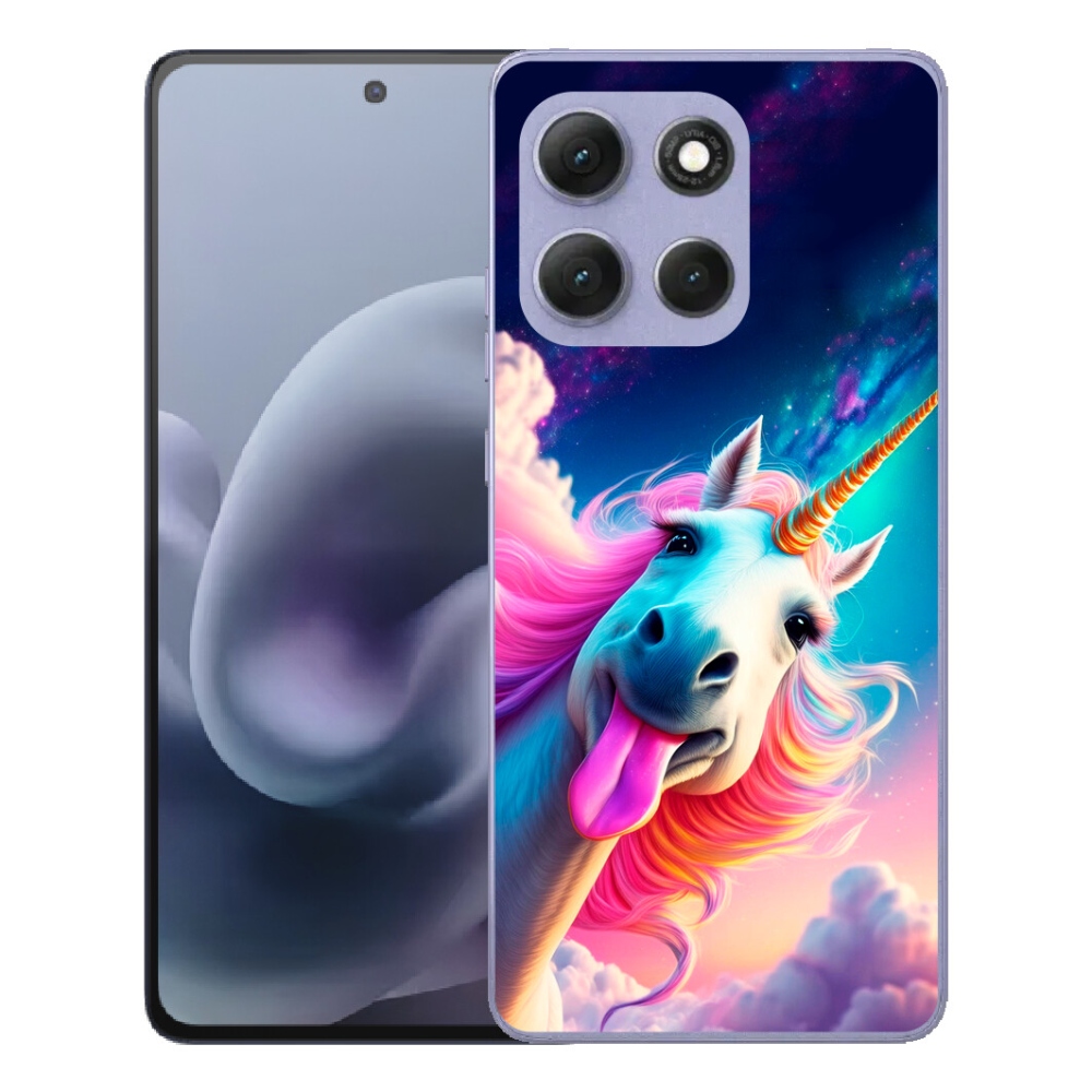 mmCase gél tok a Motorola Moto G86 Power 5G-hez – őrült egyszarvú