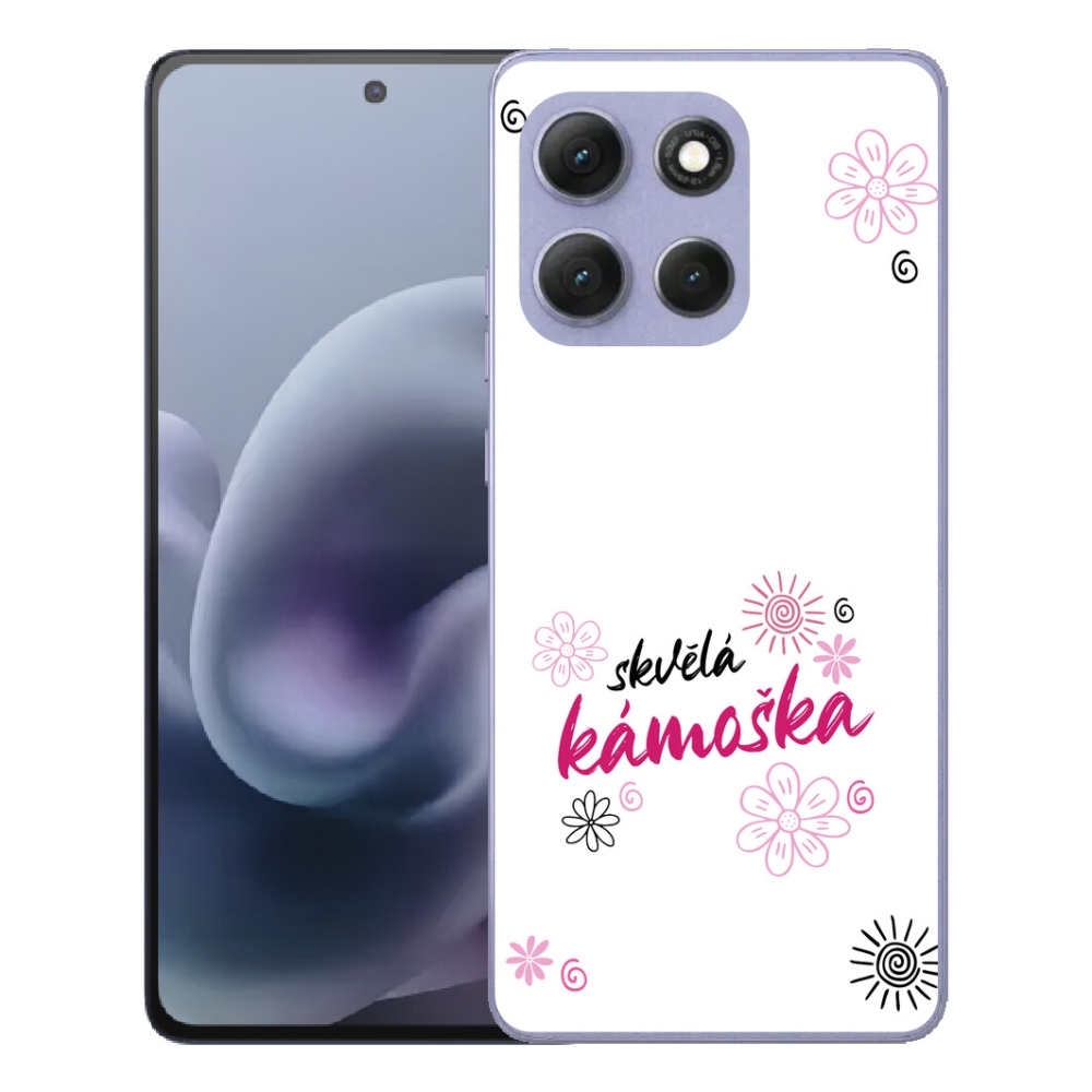 mmCase gél tok a Motorola Moto G86 Power 5G-hez – remek társ a fehér háttér mellett