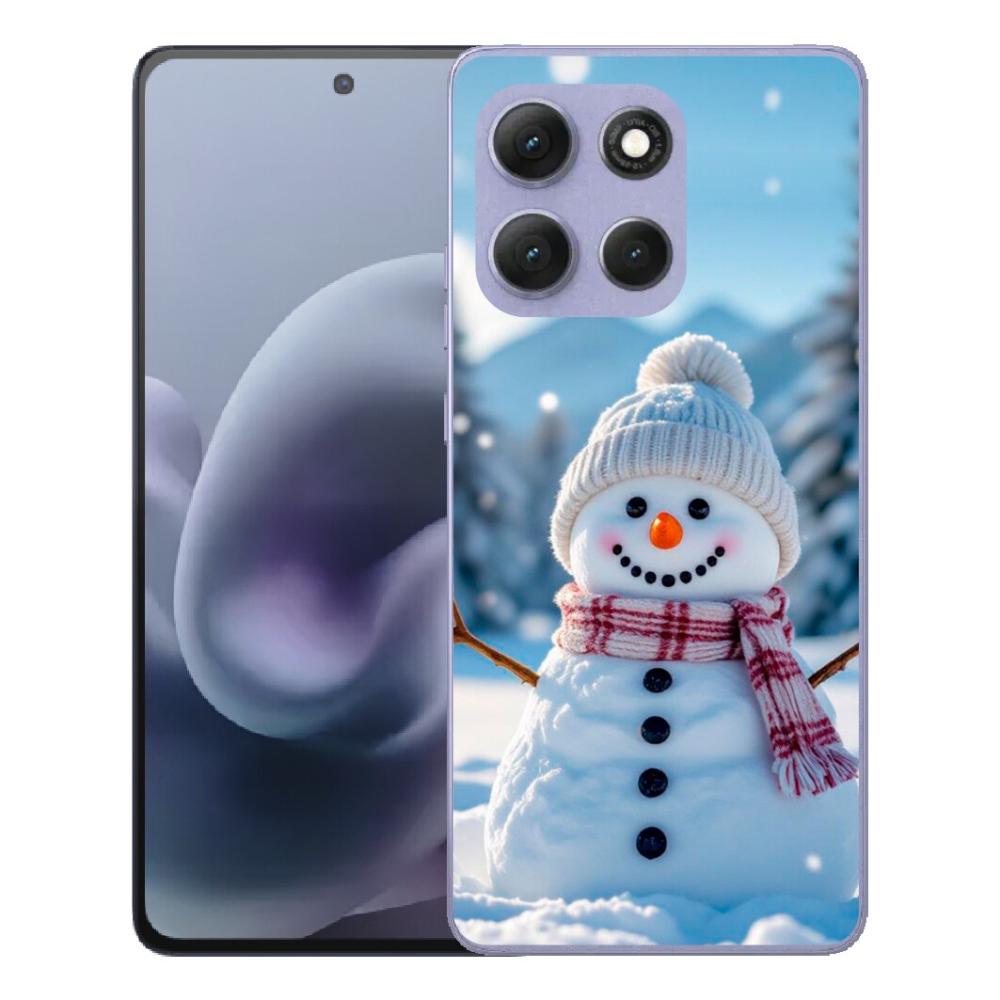 mmCase géltok a Motorola Moto G86 Power 5G-hez – hóember 3