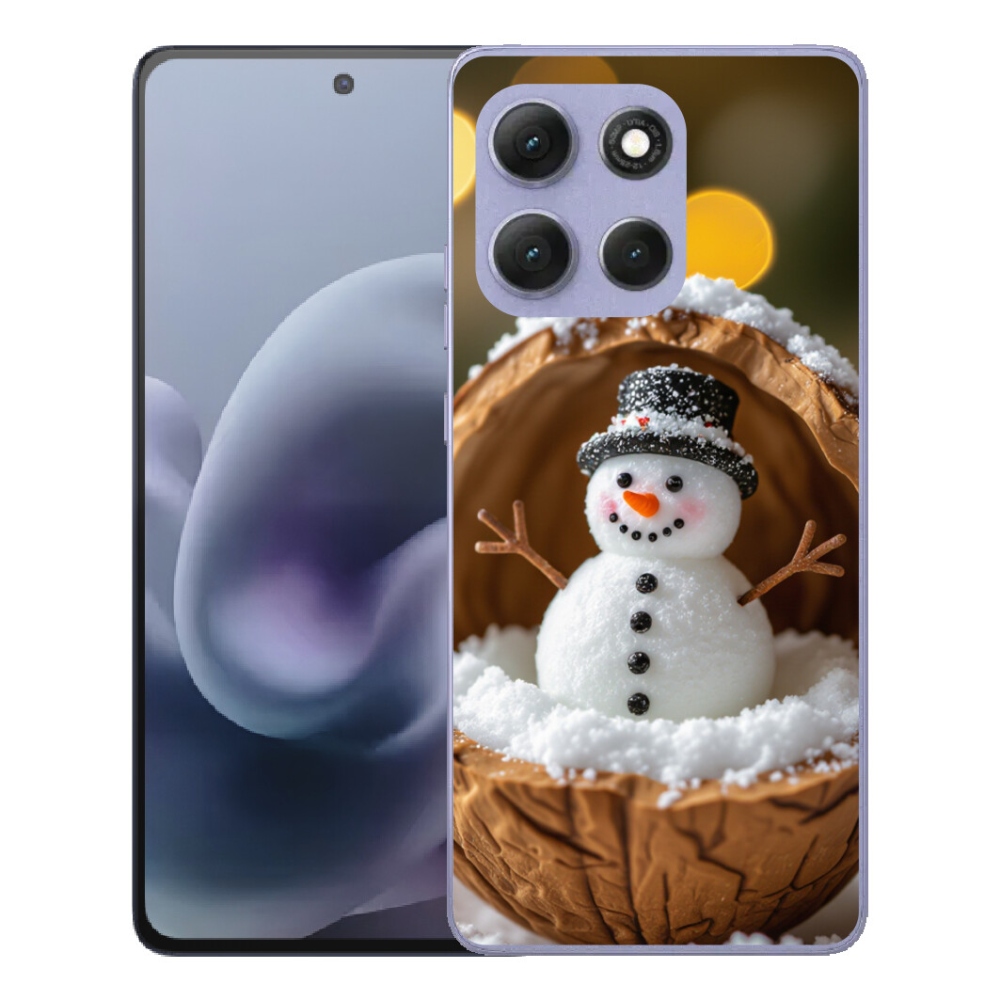mmCase géltok a Motorola Moto G86 Power 5G-hez – hóember 4