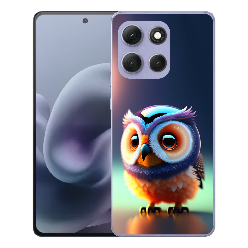 mmCase gél tok a Motorola Moto G86 Power 5G-hez – bagoly