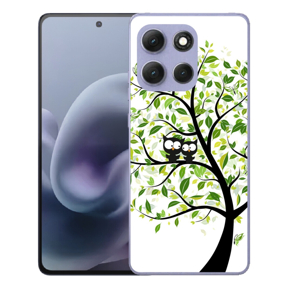 mmCase gél tok a Motorola Moto G86 Power 5G-hez – baglyok a fán