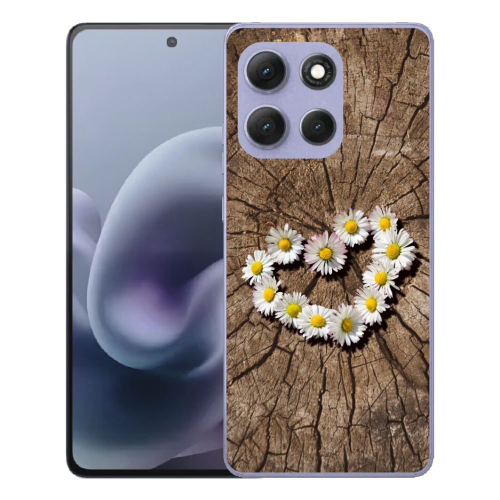mmCase géltok a Motorola Moto G86 Power 5G-hez – margaréta mintás
