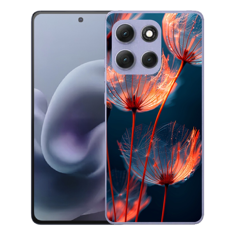 mmCase gél tok a Motorola Moto G86 Power 5G-hez – fénylő pelyhek