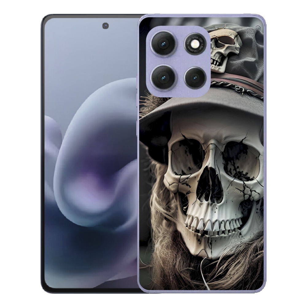 mmCase géltok a Motorola Moto G86 Power 5G-hez – sötét koponya
