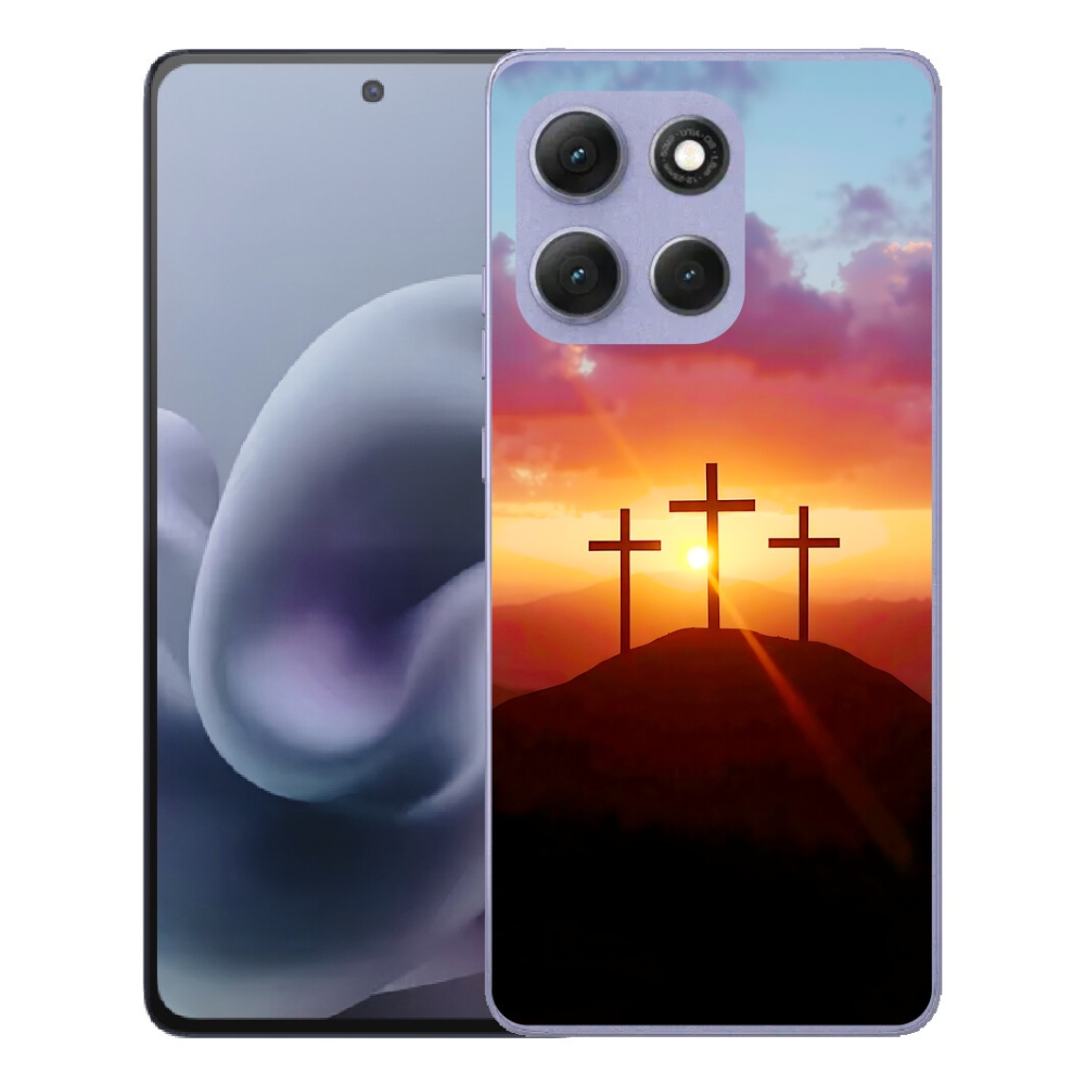mmCase gél tok a Motorola Moto G86 Power 5G-hez – három kereszt