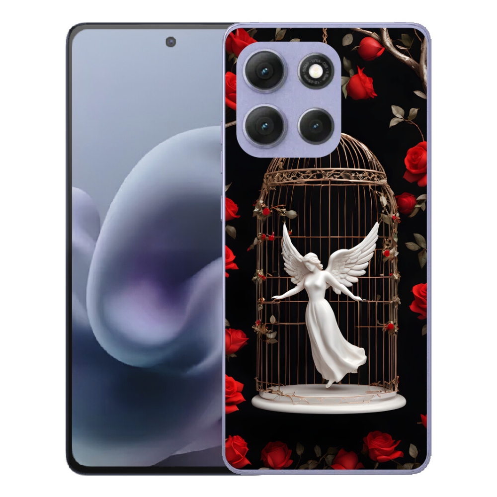 mmCase gél tok a Motorola Moto G86 Power 5G-hez – a fogságba ejtett angyal