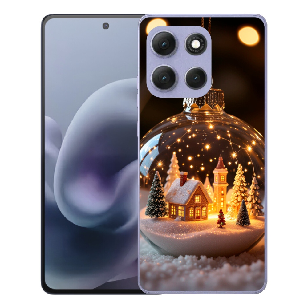 mmCase géltok a Motorola Moto G86 Power 5G-hez – karácsonyi gömb 3