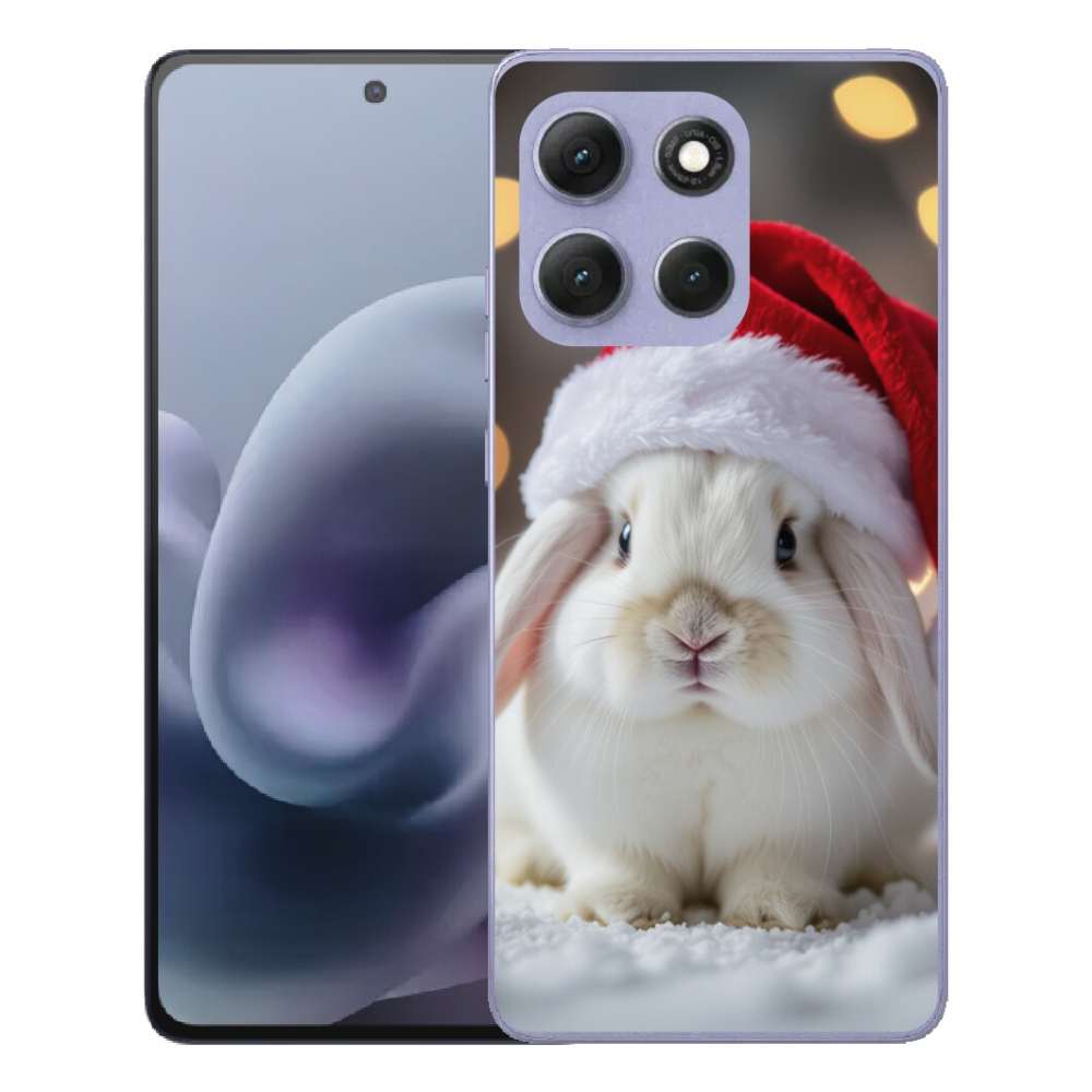 mmCase géltok a Motorola Moto G86 Power 5G-hez – karácsonyi nyuszi
