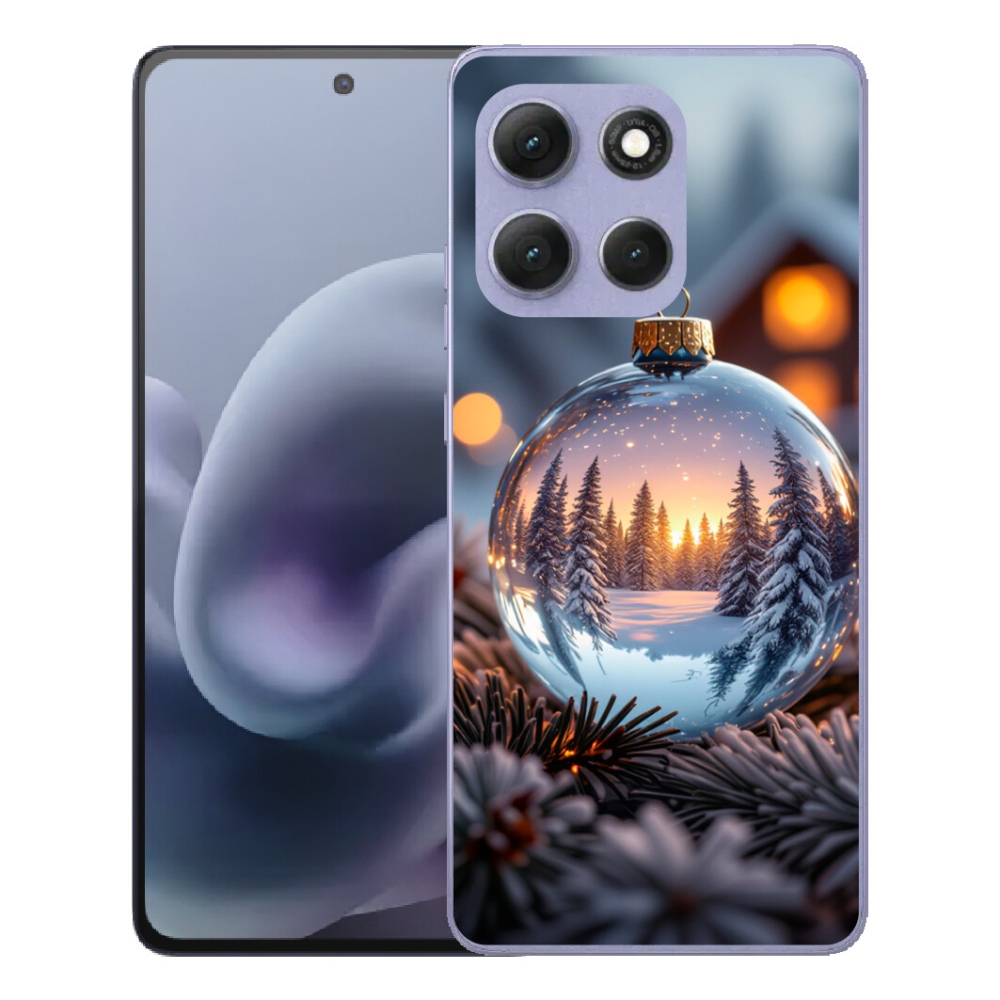 mmCase gél tok a Motorola Moto G86 Power 5G-hez – karácsonyi dísz