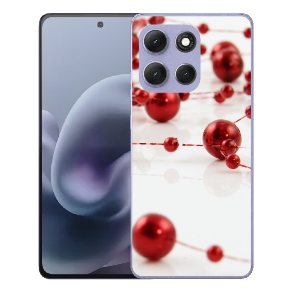 mmCase gél tok a Motorola Moto G86 Power 5G-hez – karácsonyi lánc