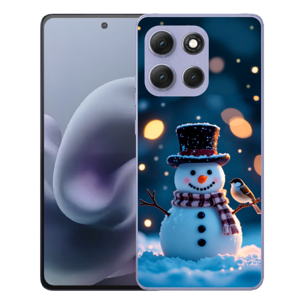 mmCase géltok a Motorola Moto G86 Power 5G-hez – karácsonyi hóember