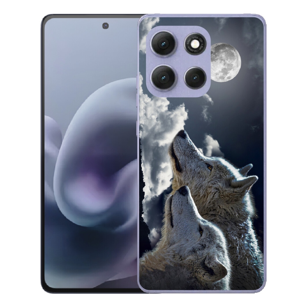 mmCase gél tok a Motorola Moto G86 Power 5G-hez – farkasok