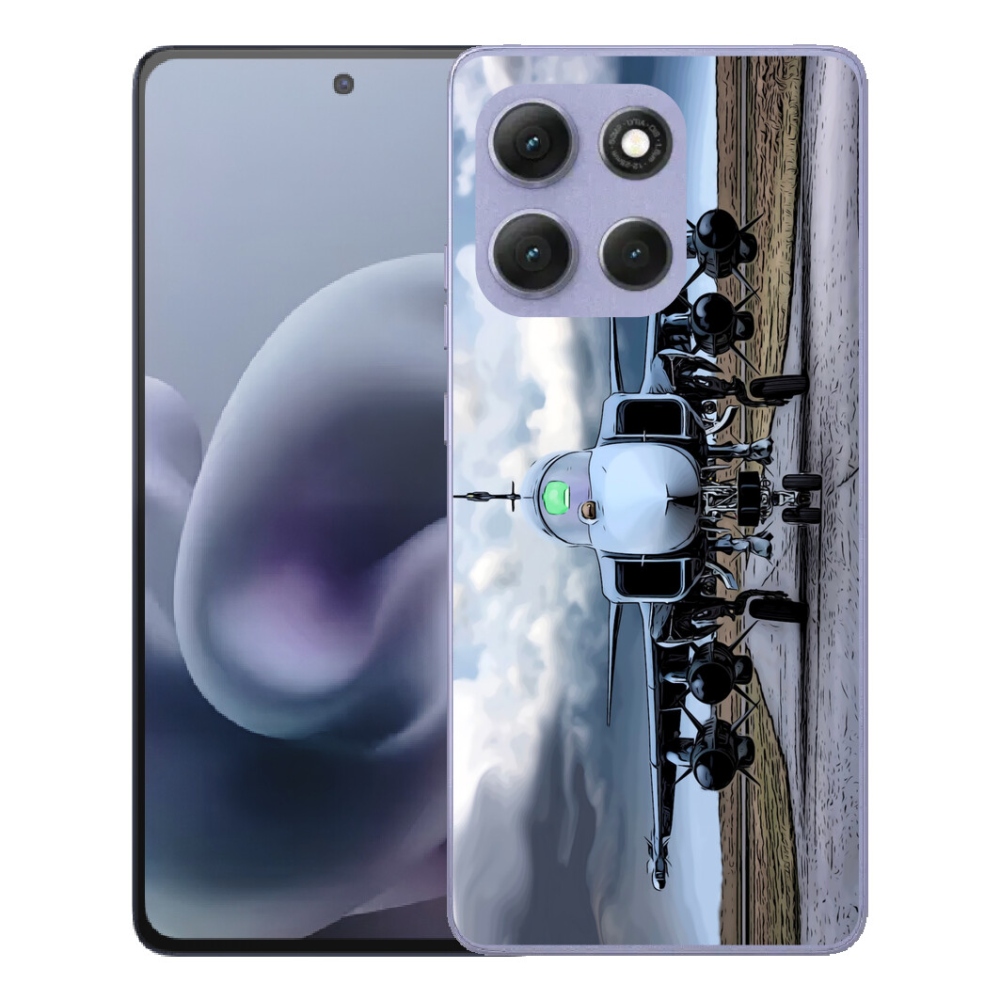 mmCase géltok a Motorola Moto G86 Power 5G-hez – katonai repülőgép