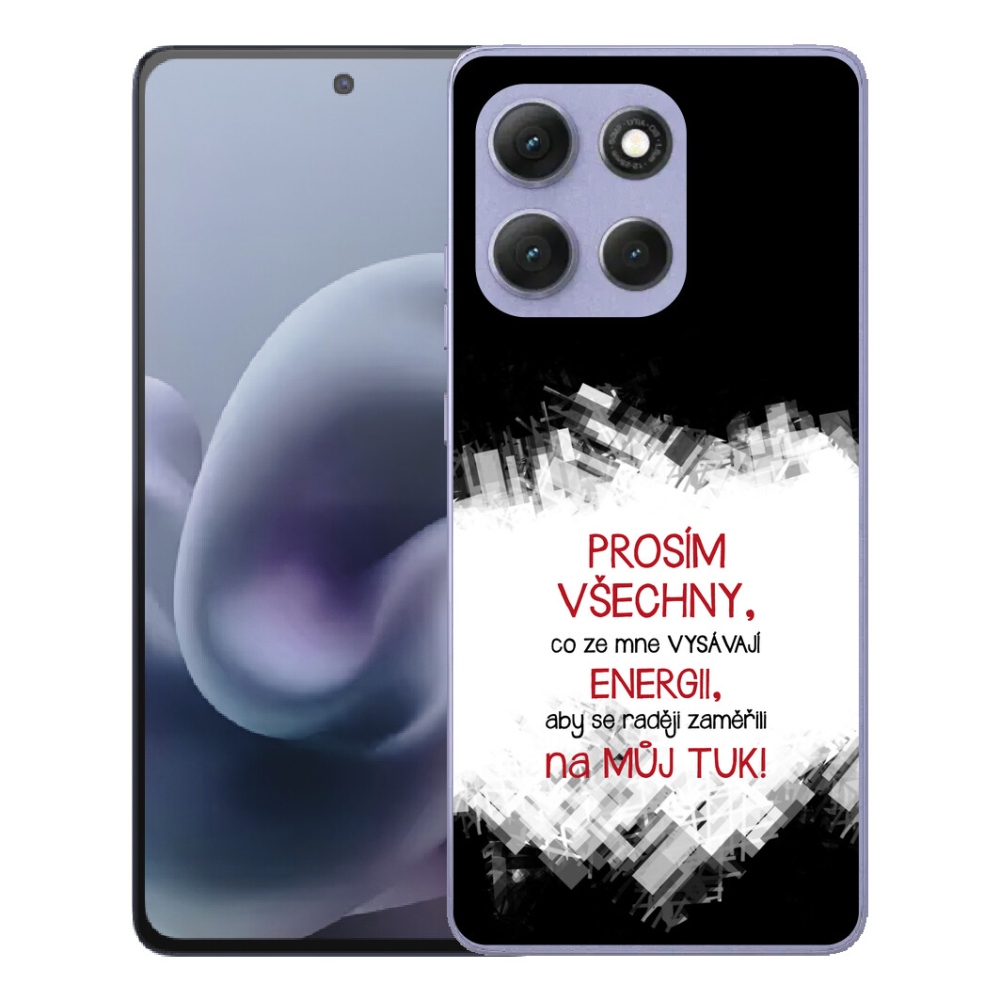 mmCase géltok a Motorola Moto G86 Power 5G-hez – vicces felirat, 1 db, piros