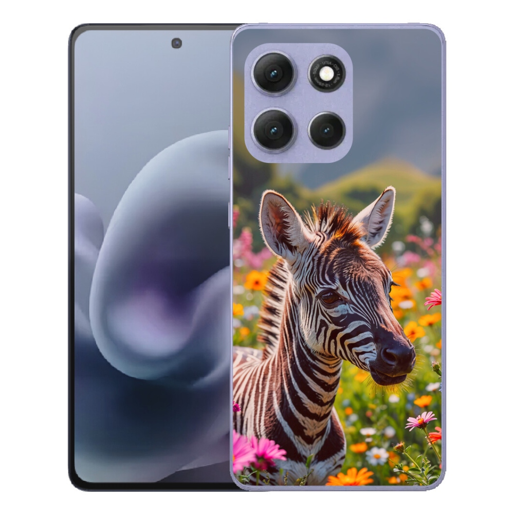 mmCase géltok a Motorola Moto G86 Power 5G-hez – zebra a réten