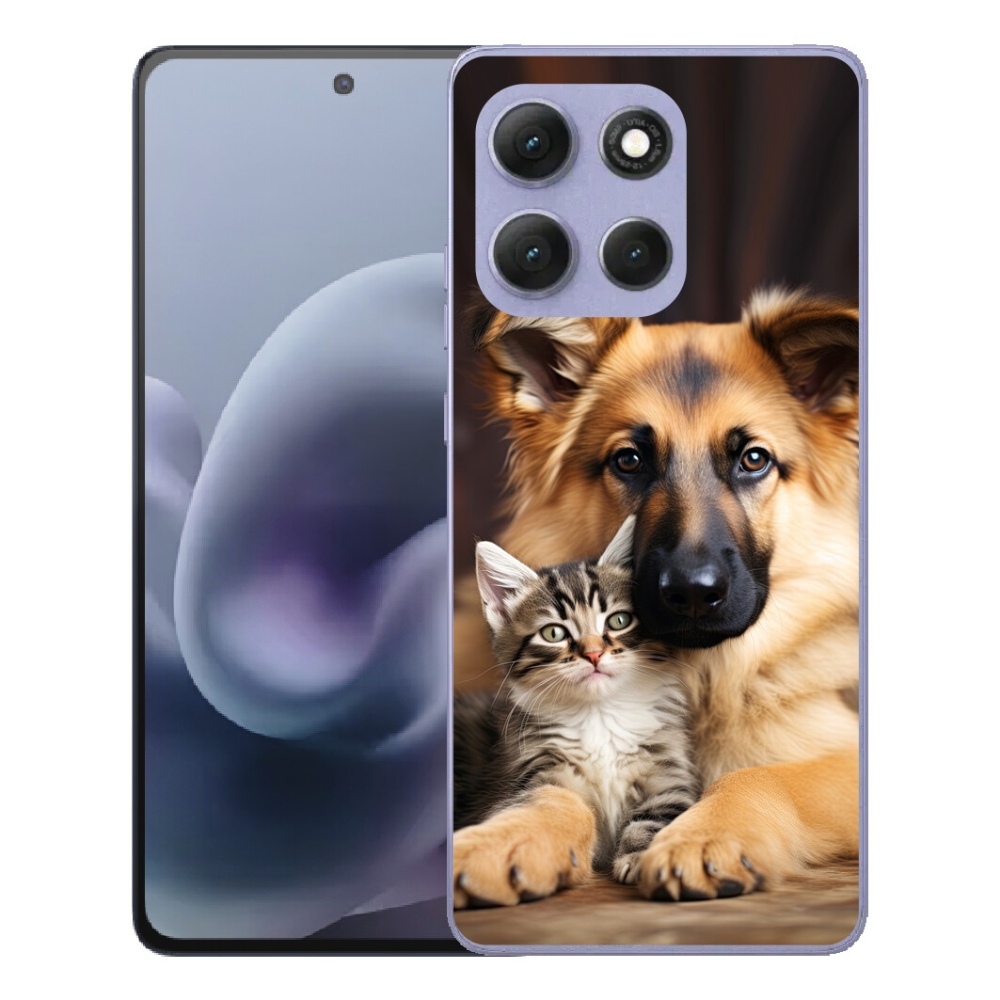 mmCase gél tok a Motorola Moto G86 Power 5G-hez – állati barátság