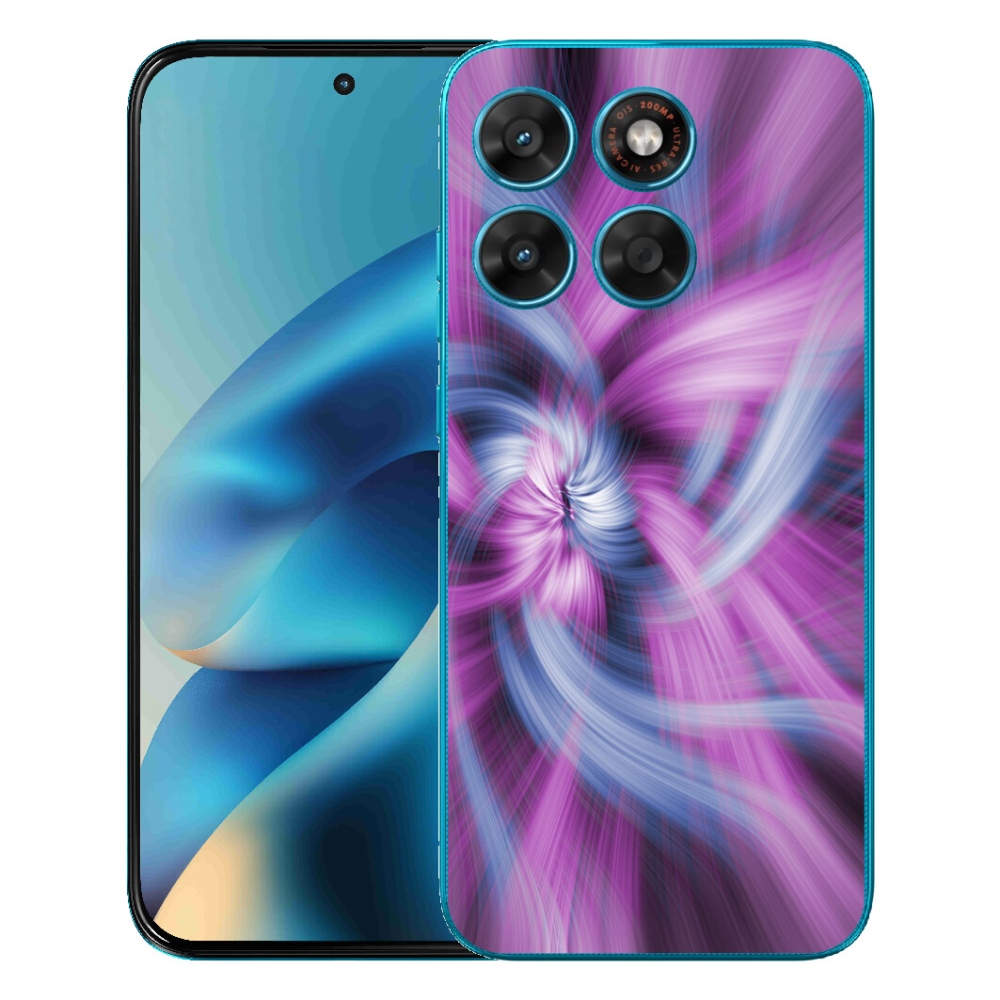 mmCase gél tok a Motorola Moto G87/G77/G67 készülékekhez – absztrakt 12