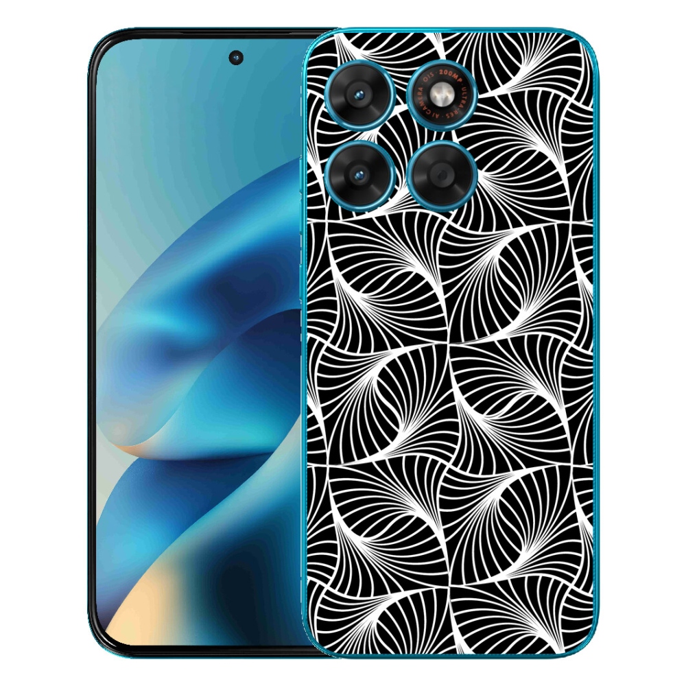 mmCase gél tok a Motorola Moto G87/G77/G67 készülékekhez – absztrakt 14