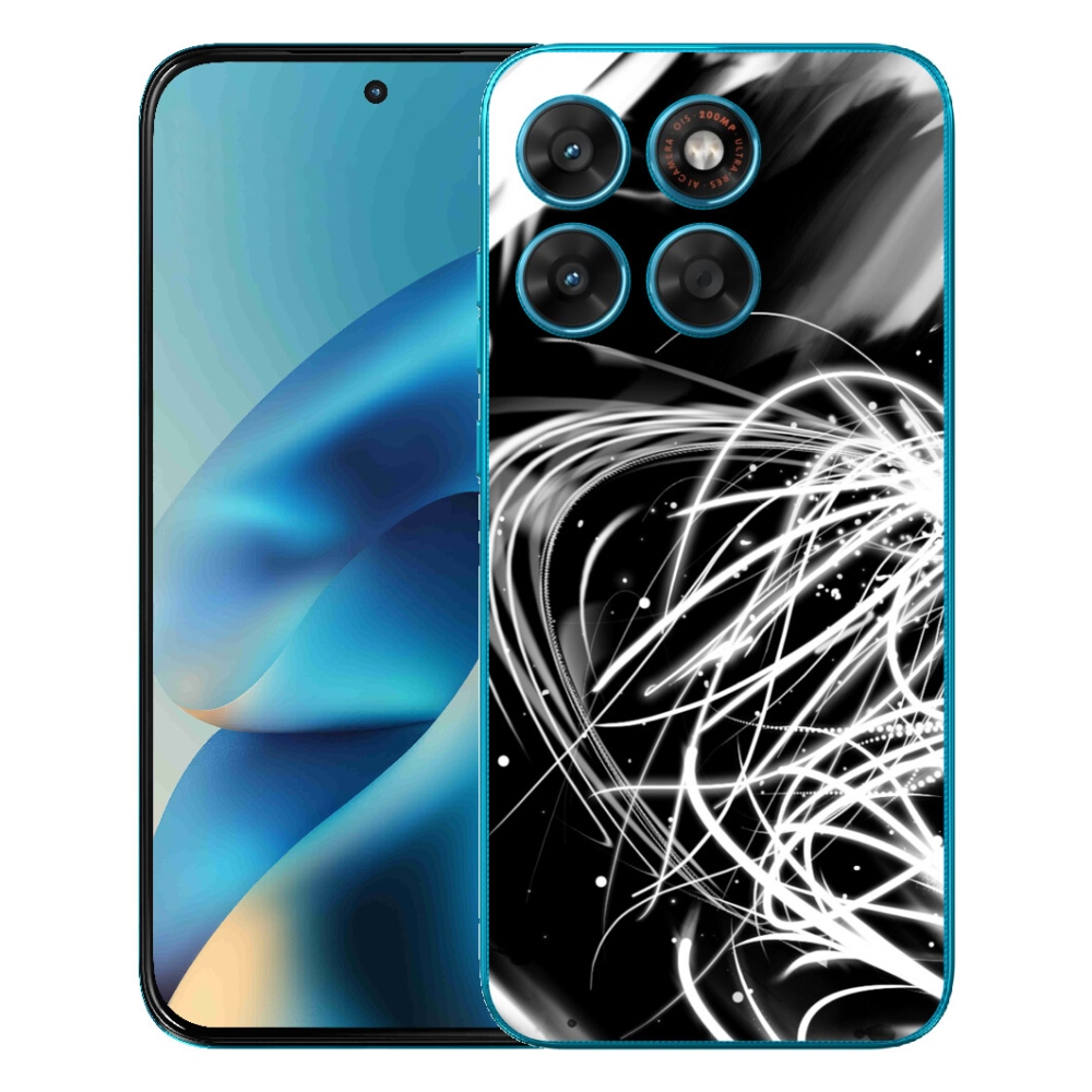 mmCase gél tok a Motorola Moto G87/G77/G67 készülékekhez – absztrakt 2