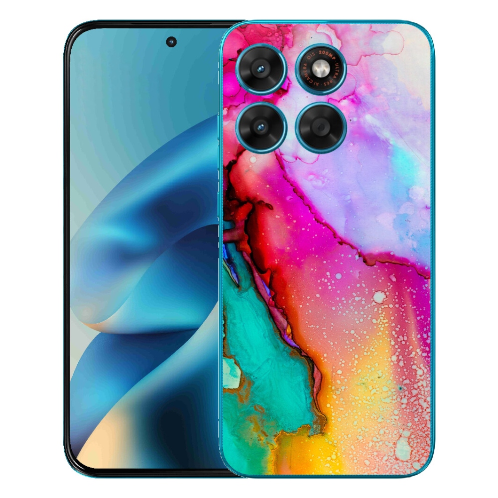 mmCase gél tok a Motorola Moto G87/G77/G67 készülékekhez – absztrakt 24
