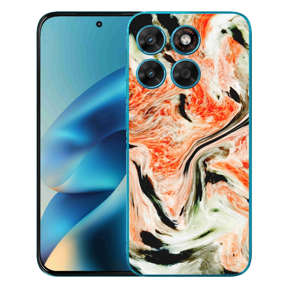 mmCase géltok a Motorola Moto G87/G77/G67 készülékekhez – absztrakt 25