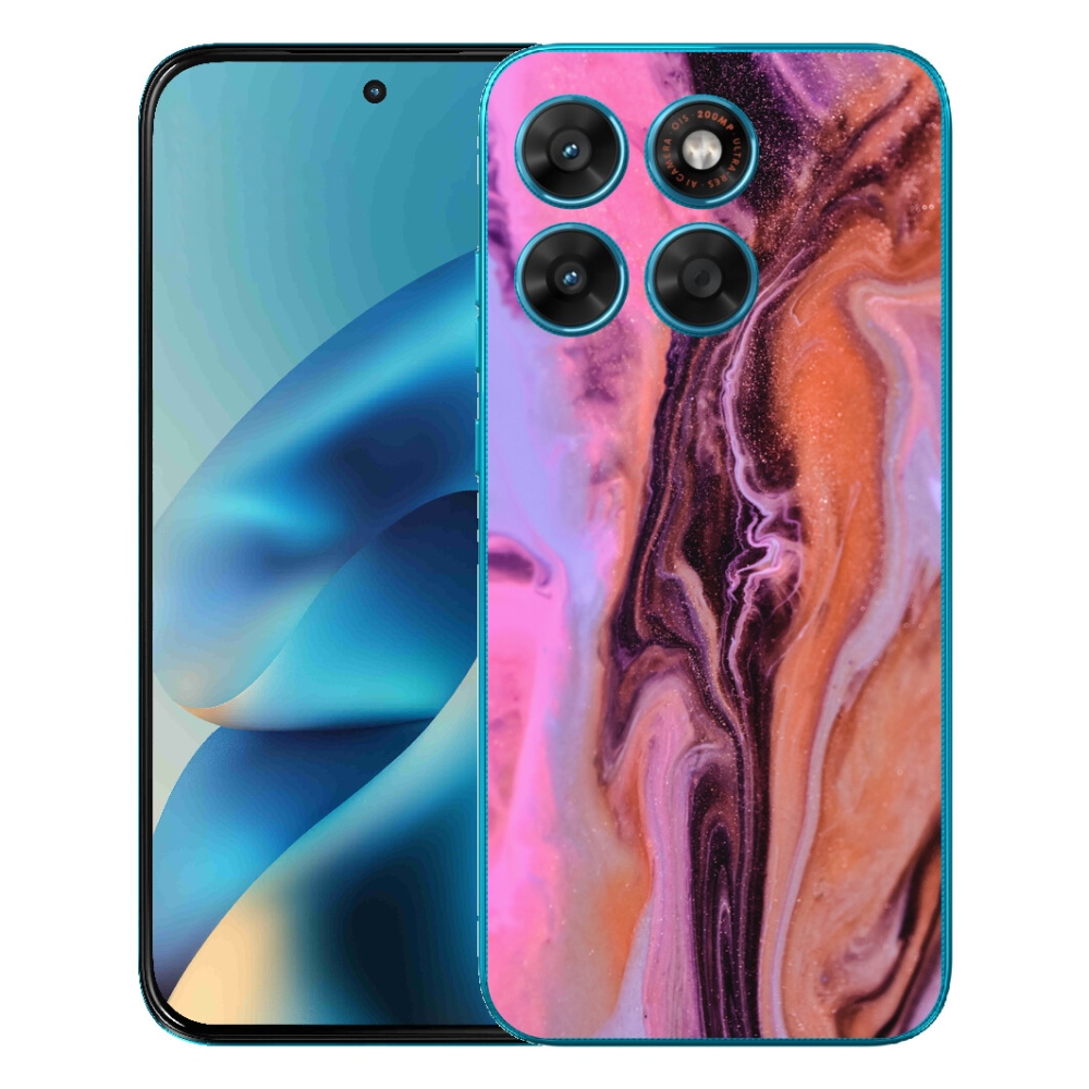 mmCase gél tok a Motorola Moto G87/G77/G67 készülékekhez – absztrakt 26