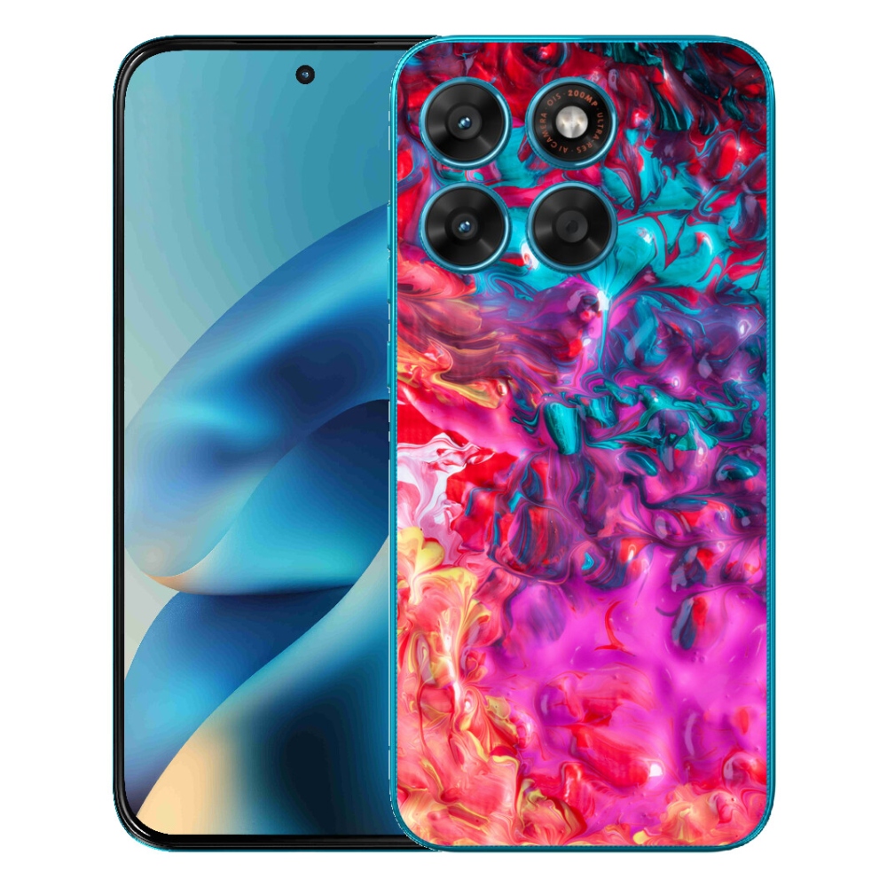 mmCase gél tok a Motorola Moto G87/G77/G67 készülékekhez – absztrakt 27