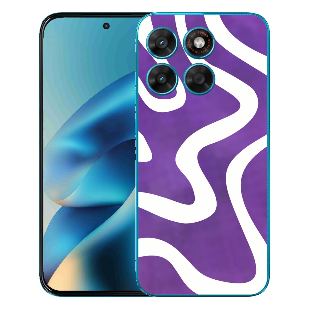 mmCase gél tok a Motorola Moto G87/G77/G67 készülékekhez – absztrakt 30