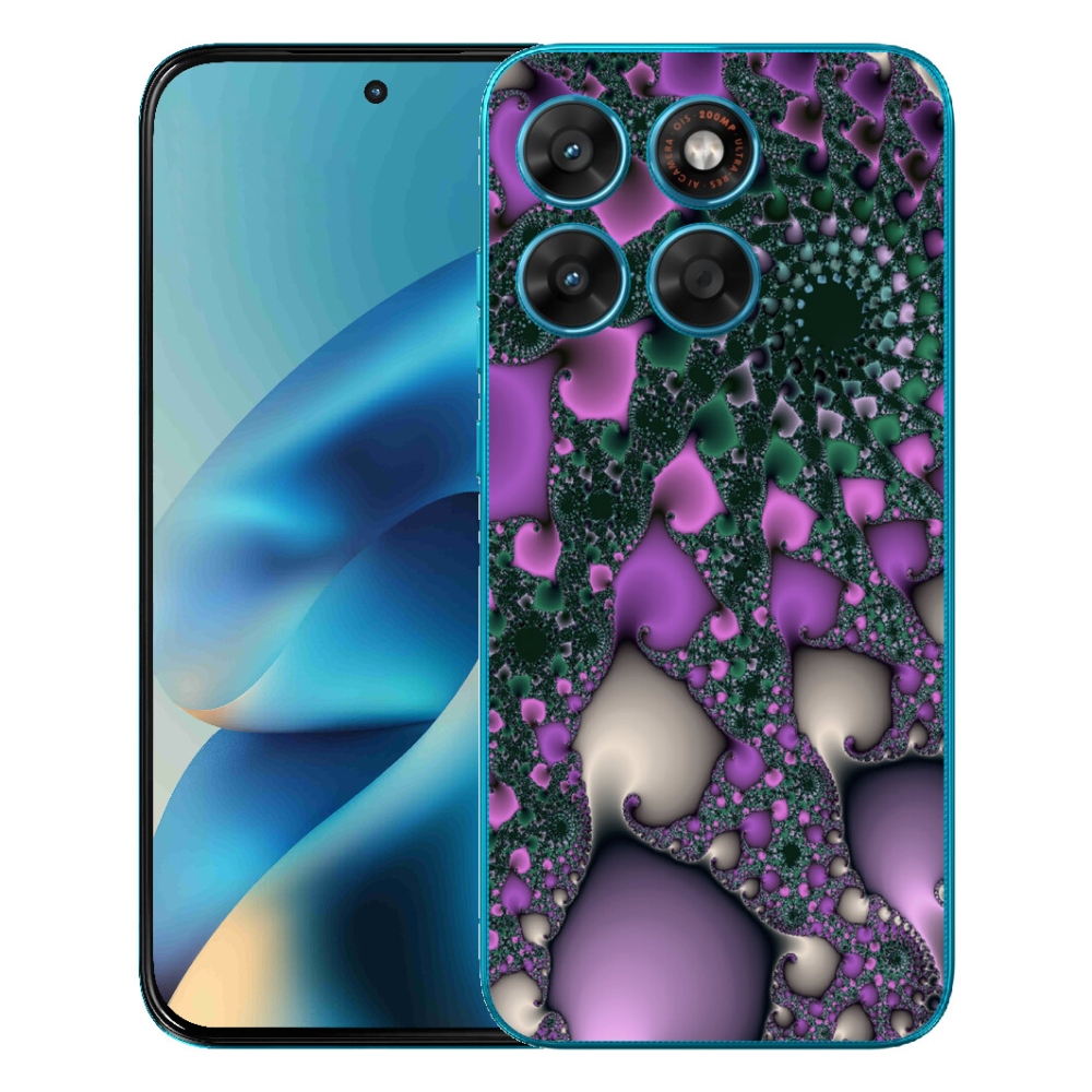 mmCase gél tok a Motorola Moto G87/G77/G67 készülékekhez – absztrakt 7