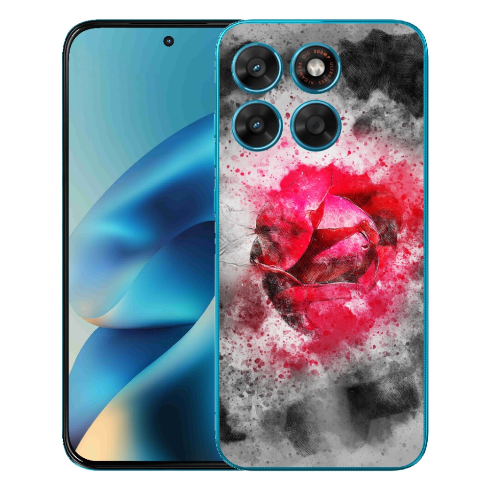 mmCase gél tok a Motorola Moto G87/G77/G67 készülékekhez – absztrakt 9