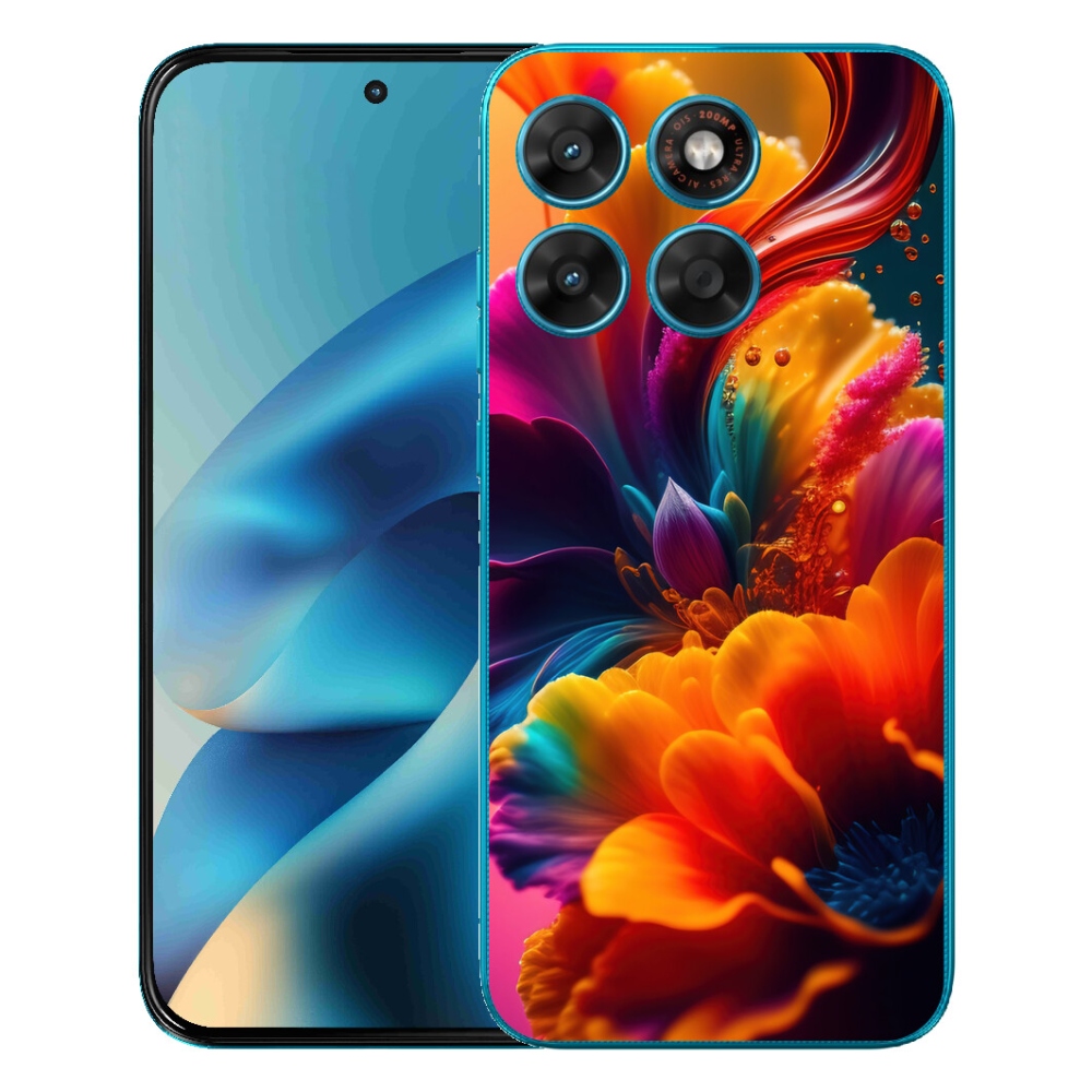 mmCase géltok a Motorola Moto G87/G77/G67 készülékekhez – absztrakt motívum 2