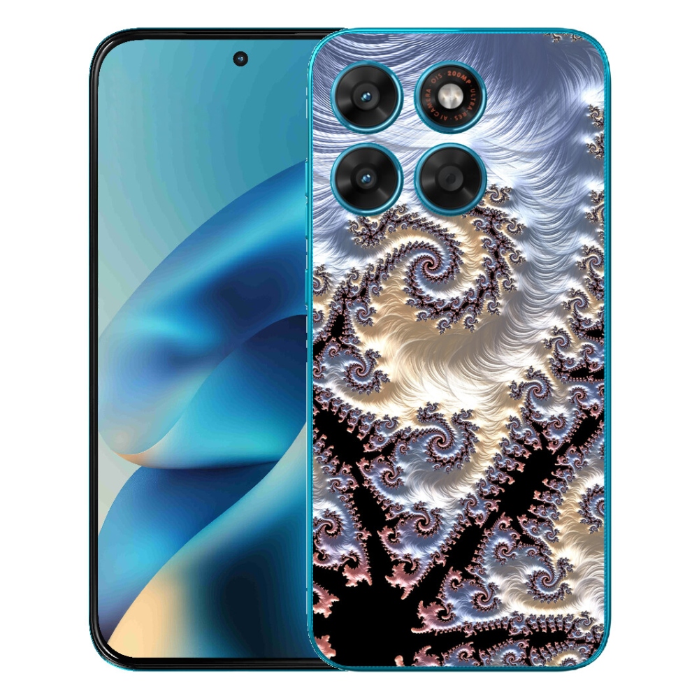 mmCase gélhuzat a Motorola Moto G87/G77/G67 készülékekhez – absztrakt motívum 22