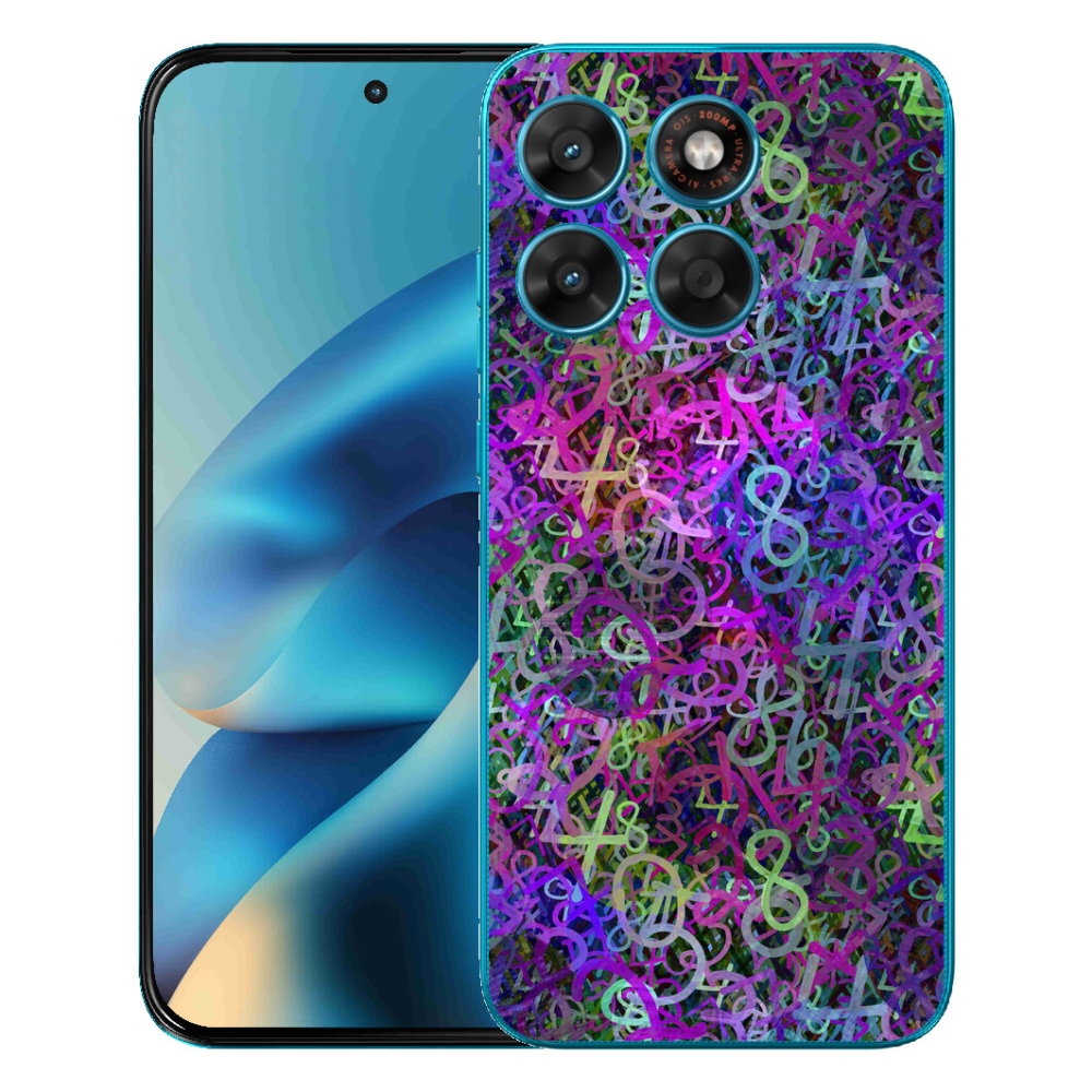 mmCase gélhuzat a Motorola Moto G87/G77/G67 készülékekhez – absztrakt motívum 25