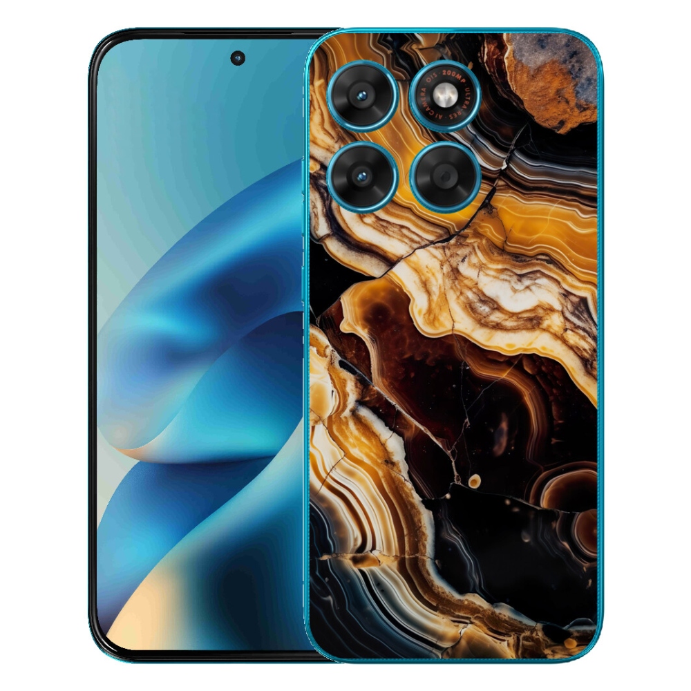 mmCase gélhuzat a Motorola Moto G87/G77/G67 készülékekhez – absztrakt motívum 26