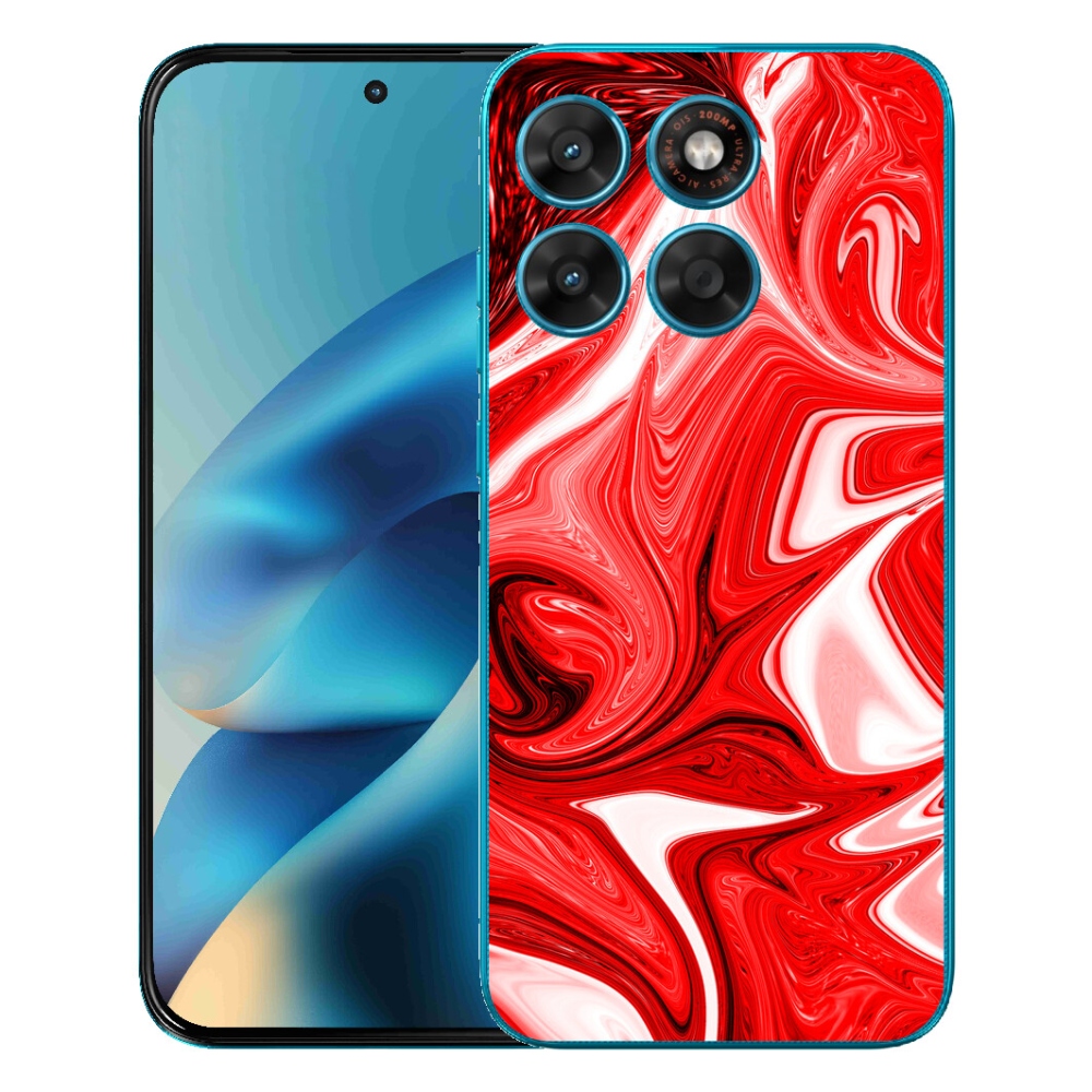 mmCase gélhuzat a Motorola Moto G87/G77/G67 készülékekhez – absztrakt motívum 43
